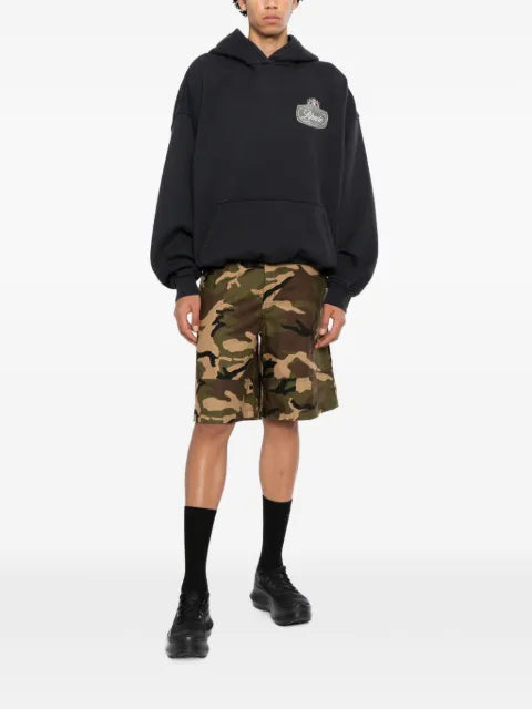 RHUDE logo-patch hoodie