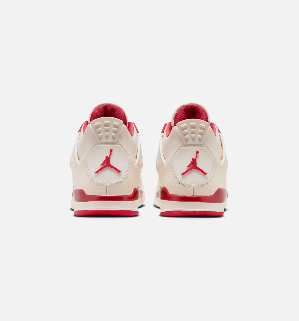 Air Jordan 4 Retro Valentine's Day | Preschool Lifestyle Shoe | Light Ivory/Canyon Rust/Siren Red