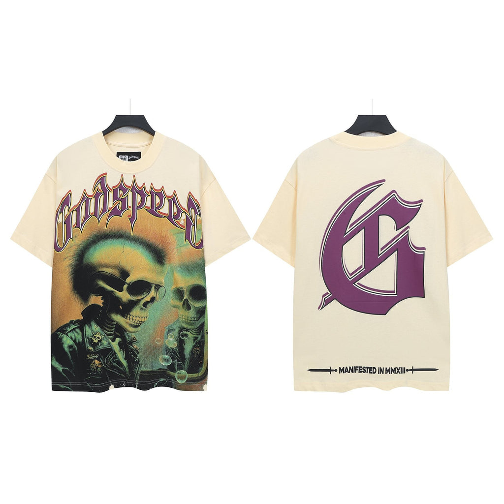Godspeed Skull & Purple G Graphic T-Shirt