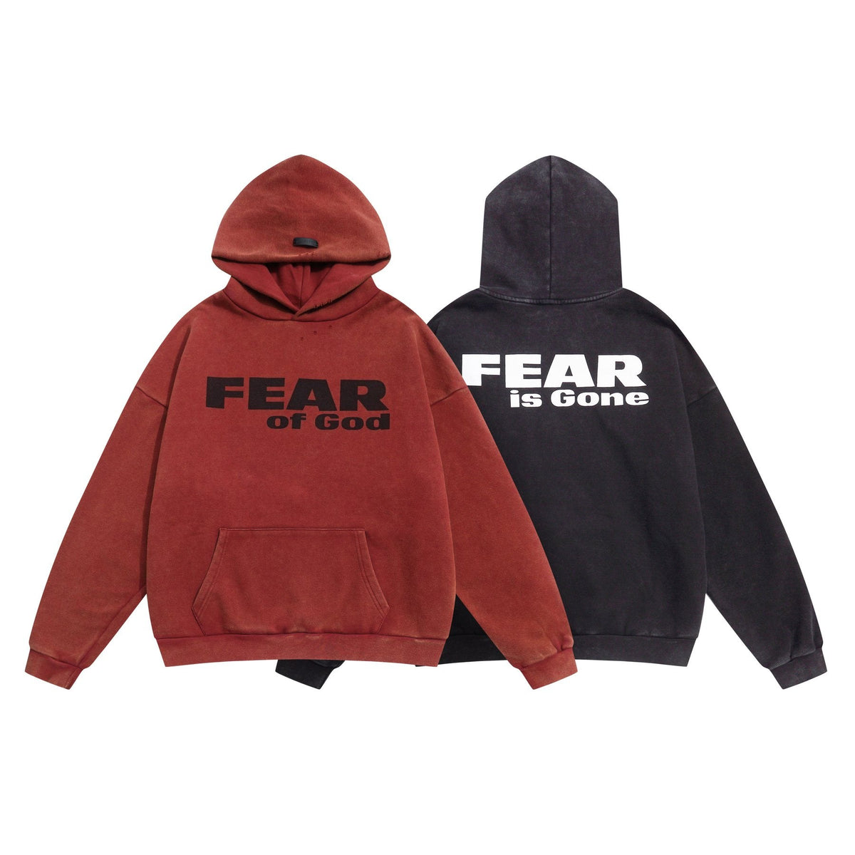 Fear of God Washed Graphic Pullover Hoodie