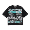 BKYS Revival Ice Cold Route 66 Cropped Graphic T-Shirt